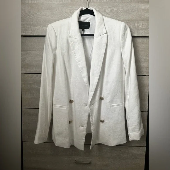 White Banana Republic Blazer - Picture 2 of 6